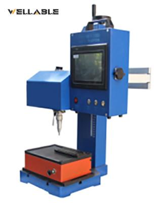 China Best Selling Price Flat Nameplate Pneumatic Metal Factory Spotting Machine With Nameplate Fixture for sale