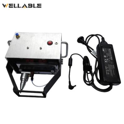 China Wellable 2022 New Design Integrated Handheld Metal Plane Mini Point Dull Pneumatic Vin Number Marking Machine for sale