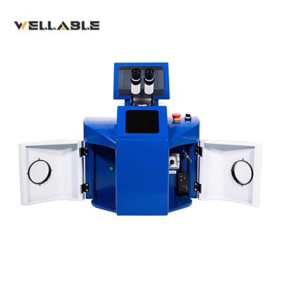 China Mini 60w 100w Silver Laser Welding Machine Building Material Small Shops Portable Gold Laser Spot Welder for sale