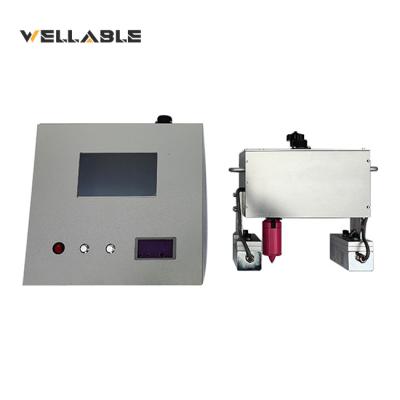 China 80x30mm Wellable Hot Selling Portable Handheld Electric Point Breaker Marking Machine For Metal Wine Number for sale