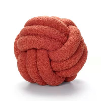 China Cute Knot Ball Fleece Best Knot Pillows And Decorative Cushions For Babies for sale