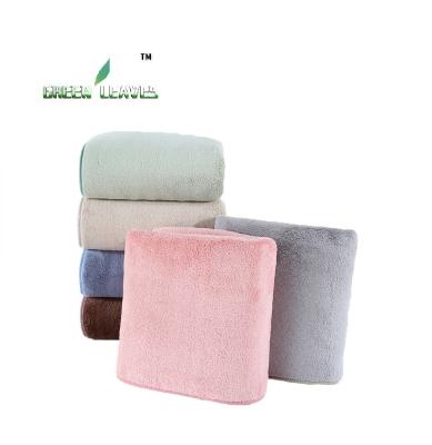 China Wholesale High Quality Colorful Hotel Fiber Micro Bath Towel Sets QUICK DRY for sale