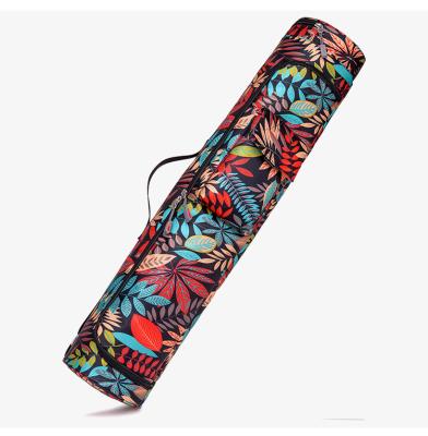 China Modern Eco-Friendly Bulk Printed Yoga Mat Canvas Bag for sale