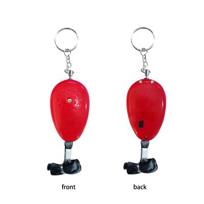 China Promotional ABS Battery SOS Personal Alarm Signal AAA Gifts Key Chain For Woman for sale