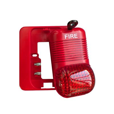 China Fire Alarm Siren Horn With Strobe Light 146*91*55 for sale