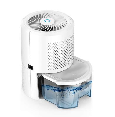 China Full Automatic Bucket Shutdown 2022 Upgraded Compact Portable Electric Mini Dehumidifier With 900ml Water Tank For Home Basement Bathroom Wardrobe for sale