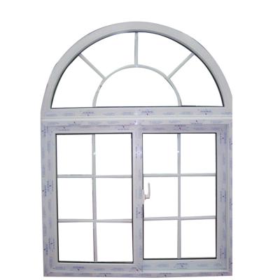 China Folding Screen Manufacturers Supply Customized Size Tempered Glass Upvc Double Sliding Window for sale