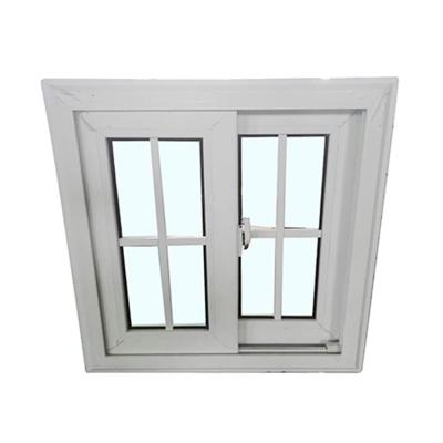 China Folding Screen Simplicity Double Tempered Glass 1.8-2.8mm Profile Thickness Modern Upvc Sliding Window for sale