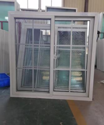 China China supplier latest magnetic screen design double glazed PVC UPVC sliding window door with best price of house windows for sale