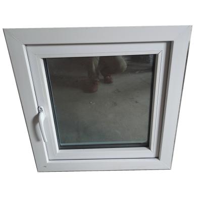 China Folding Screen Direct Selling Apartment Installation Upvc Frame+ Single Casement Glass Material Window for sale