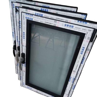 China Energy Efficient Folding Glazed Triple Glazed Casement Windows Screen Thermal Break Sound Proof Windows For Villa for sale