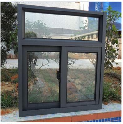 China Folding Screen Aluminum Frame Curved Sliding Window / Huge Aluminum Window for sale