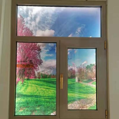 China Modern Design Thermal Break Doors Aluminum Folding Screen Window With Insulated Glass Soundproof Insulated Window for sale