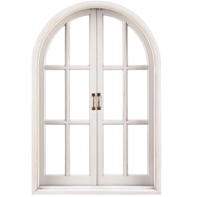 China Magnetic Thermal Opening Aluminum Arch Curtain Frame Break Screen Aluminum Patio Doors With Double Glass for sale