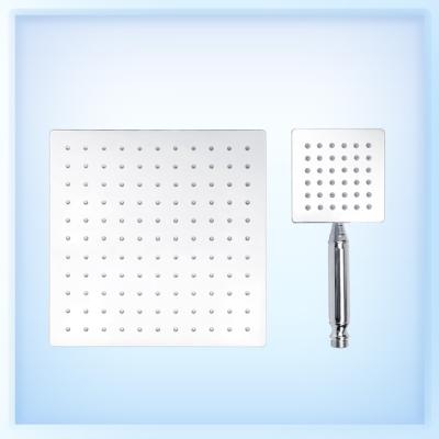 China Without diverter stainless steel rainfall shower set for sale