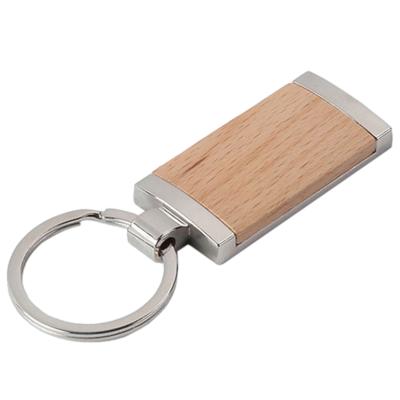 China 2D / 3D Factory Cheap Hotel Engraved Sublimation Blanks Wooden Key Chain for sale