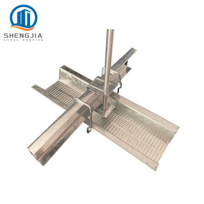 China High Strength Profile Steels Main Channel Galvanic Furring Channel For Ceiling for sale