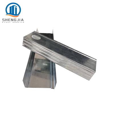 China Modern factory price galvanized steel track and stud for drywall partition for sale