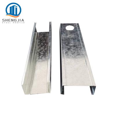 China Industry Reasonable Price Steel Channel Industrial Embedded Drywall Metal Studs And Tracks for sale