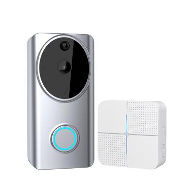 China Modern Low Power Consumption 24/7 Security Control Wireless Doorbell With Indoor Chime for sale