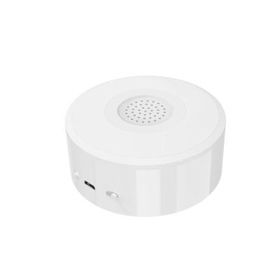 China Smart Home Indoor Wireless Sensor 2.4GHz WiFi Lound Siren WOOX Siren Tuya Zigbee Alarm Indoor Wireless Voice Tuya Zigbee Siren for sale