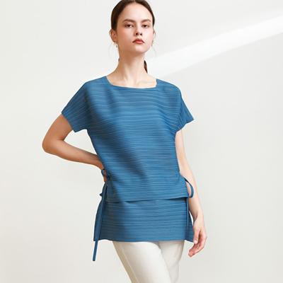 China Anti-wrinkle The New Tops For Women's Fashion Casual All-match T-shirt The Pretty for sale