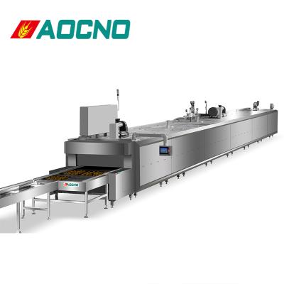 China Continuous Snack Factory Bread Making Heated Tunnel Oven / Burger Tunnel Baking Oven en venta