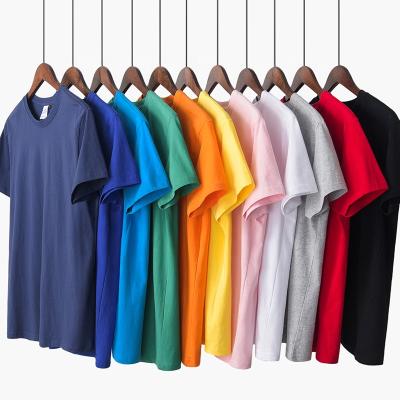 China Oversized Logo Cotton Spandex Plain Mens Anti-Wrinkle Custom Graphic T-shirts Mens Unisex T-shirts for sale