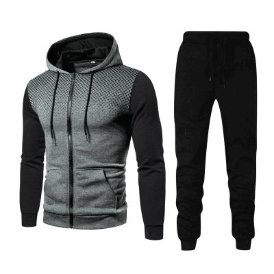 China Mens Breathable Tracksuit Set 100% Polyester For Mens Clothing Set With Mens 2 Piece Set for sale