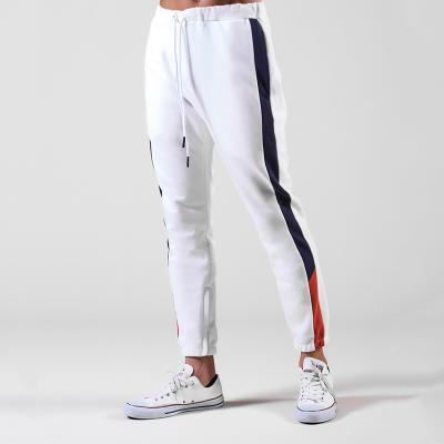 China OEM French Custom Made Men's Anti-wrinkle Terry Mens Loose Sport Cotton Casual Pants Printed Logo Joggers for sale