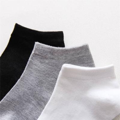 China Wholesale QUICK DRY Mens Cotton Hosiery Solid Color Breathable Low Cut Casual Socks Sports Socks for sale