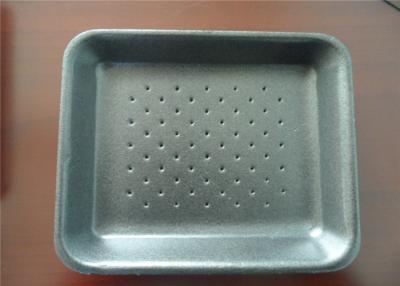 China Solid Color Empty PS Foam Tray Convenient Food Meat Packaging For Decoration for sale