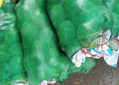 China PE PP Round Plastic Mesh Bags Single Fold Bottom With Hold Capacity 5 Kg To 50 Kg for sale