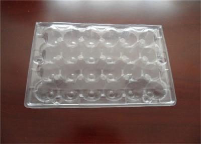 China Disposable PET Plastic Quail Egg Cartons Transport Storage Approved for sale