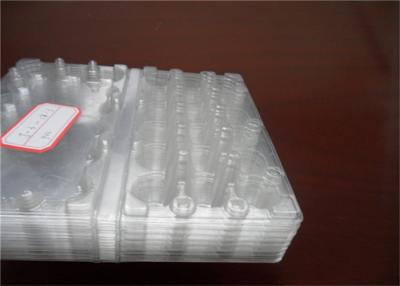 China Disposable Plastic Egg Tray Blister Clamshell Box For 30 Eggs Transportation for sale