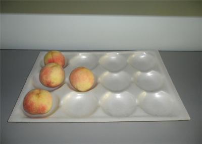 China Fresh Peaches Plastic Blister Packaging Tray , Custom Design Flat Plastic Trays for sale