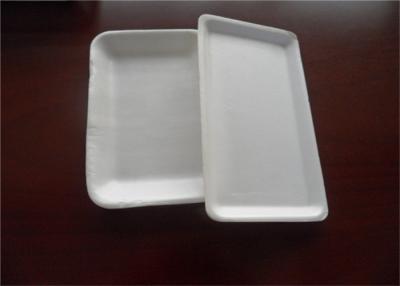 China Professional Design Disposable Food Trays Polystyrene Plates , Convenient Transport for sale