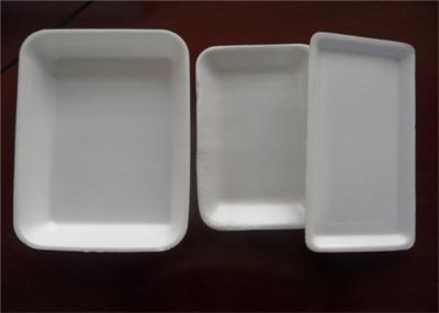 China Moisture Proof PS Foam Tray , Recyclable Lunch Trays For School Canteen for sale