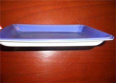 China Violet PS Food Grade Plastic Trays For Freezing Meat And Poultry Packaging for sale