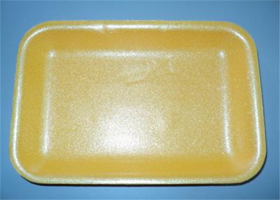 China Durable Yellow Plastic Packaging Trays No Nutrition And Flavor Of Food Losing for sale