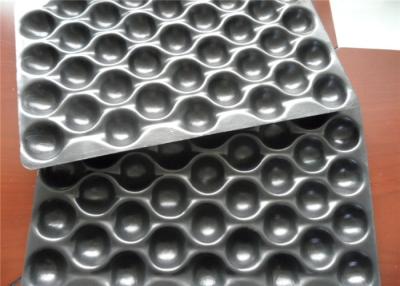 China Black Apple Storage Trays , Recyclable Food Packaging 0.11-0.19mm Thickness for sale