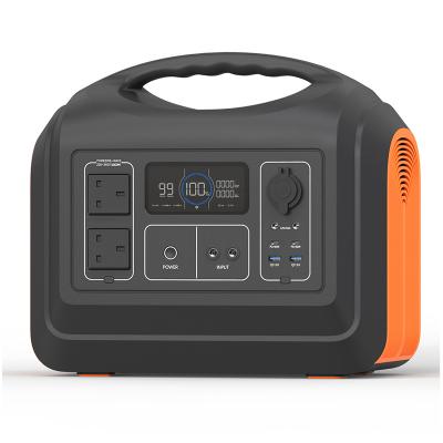 China Type C in outdoor solar generator camping lifepo4 portable power station 1500w tragbare battery support 1800w charging current for sale