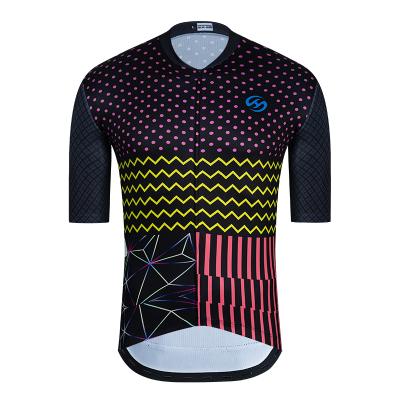 China Wholesale High Quality Breathable Men's Breathable Roupa Sweat-Wicking Tank Top Cycling Shortsleeve Summer Cicli Reflective Cycling Tank Top for sale