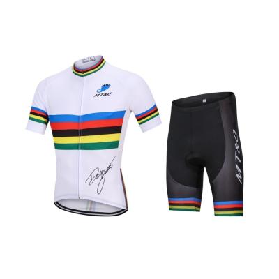 China Factory Professional Custom Recycling Wear Antibacterial Set Men's Summer Cycling Cycling Jersey Italy Roupas Masculina Breathable Ciclista for sale