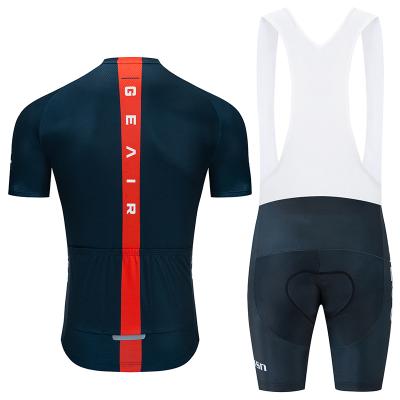 China Breathable Factory Professional Custom Cycling Wear Set Men's Mountain Bike Cycling Tank Top Clothing Slim Fit Sportswear Uniforms for sale