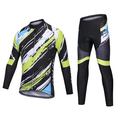 China Breathable Hot Sale Men Bike Cycle Shirt Clothing Uniform Custom Design Cycling Jerseys Wholesale Cycling Wear Set Sportswear for sale