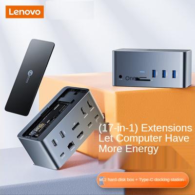 China LENOVO Universal USB-C Docking Station 3screen 4K HD LECOO FOR HP DELL ThinkPad replace5TW10AA 2UK37 WD19 40AS0090 40AN0135 LKC1314H for sale