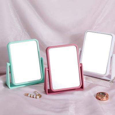 China HANXIN high quality magnifying customized spiegel make up mirror square makeup mirror custom made dressing table mirror for sale