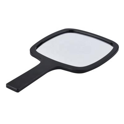 China Custom Logo Single Side Decorative Makeup Double Sided Hand Held Mirror for sale