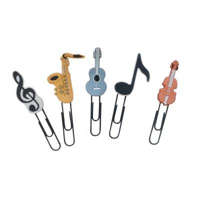 China Wire 5 Different Musical Notation Violin Bookmark For Desktop for sale